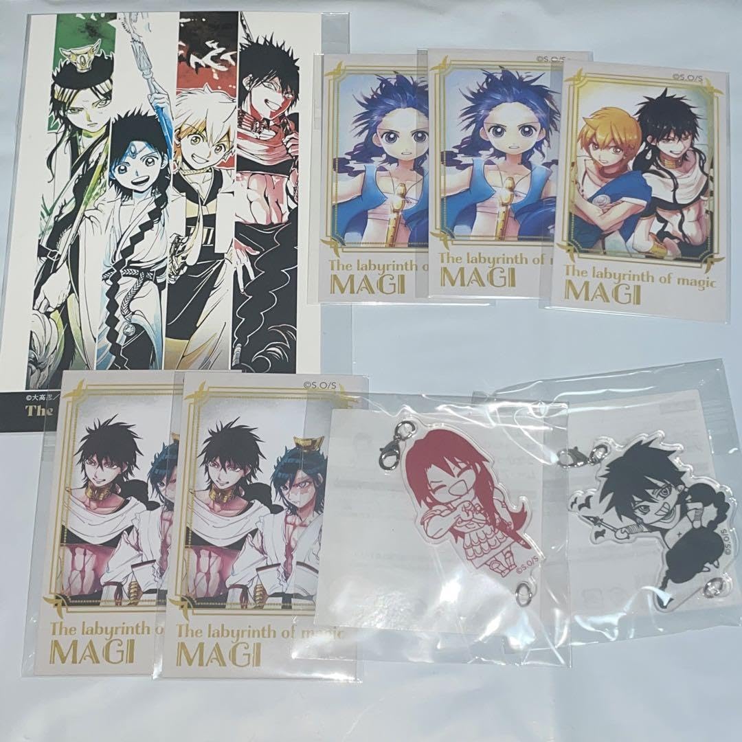 マギ ポストカード ブロマイド　チャーム マギ ポストカード ブロマイド チャーム ROF-MAO】ブロマイド風